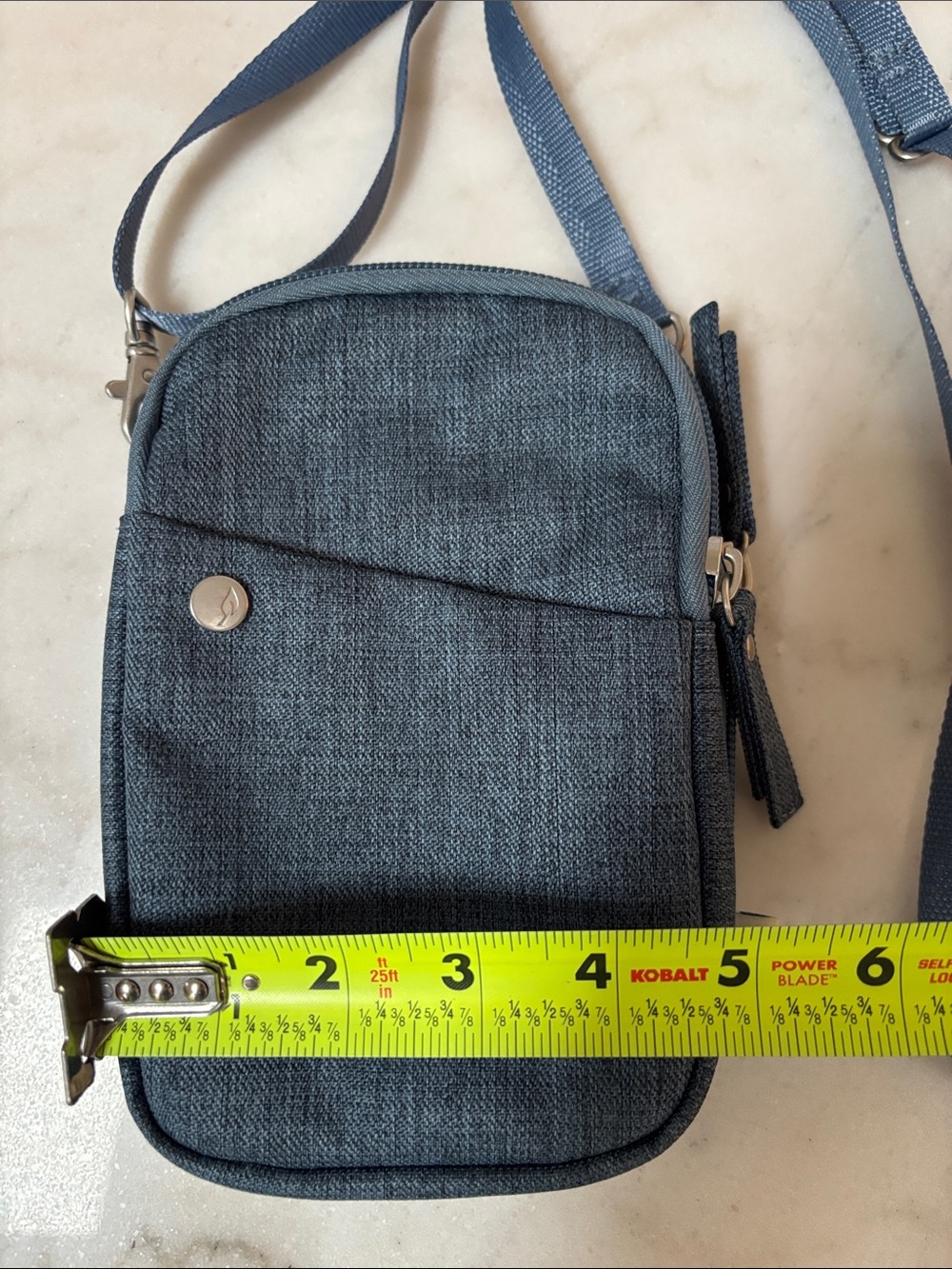 Haiku Blue Compact Crossbody Bag - Picture 4 of 7